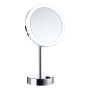 SMINKSPEGEL SMEDBO OUTLINE LED FOT 5X FÖRSTORING KROM