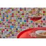 MOSAIK RETRO SQUARE MIX GLOSSY PRIS PER ARK