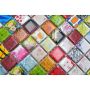 MOSAIK RETRO SQUARE MIX GLOSSY PRIS PER ARK