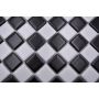 MOSAIK WELSCHEIT CLASSIC BLACK/WHITE KERAMIK 32,6X30CM PRIS PER ARK                 