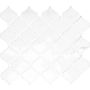 MOSAIK ARABESQUE VIT BLANK 30X25CM PRIS PER ARK