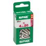 UNIVERSALSKRUV SPAX T-STAR PLUS WIROX 4CUT 4,5X20MM 16ST/FRP