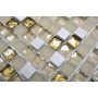 MOSAIK MIXGULD 1,5X1,5CM PRIS PER ARK