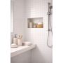 MOSAIK WELSCHEIT ARCHITECTURE WHITE GLOSSY PRIS PER ARK