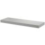 HYLLPLAN DOLLE BIG BOY 50X250X900MM SILVER   