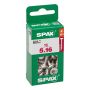 UNIVERSALSKRUV SPAX WIROX T-STAR PLUS VGW 5X16MM 16ST/FP