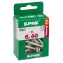 UNIVERSALSKRUV SPAX T-STAR PLUS WIROX 4CUT 6X40MM 16ST/FRP