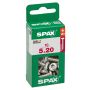 UNIVERSALSKRUV SPAX T-STAR PLUS WIROX 4CUT 5X20 S 10ST/FRP