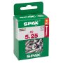 UNIVERSALSKRUV SPAX T-STAR PLUS WIROX 4CUT 5X25MM 50ST/FRP