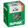 UNIVERSALSKRUV SPAX T-STAR PLUS WIROX 4CUT 4X20MM 300ST/FRP