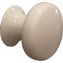KNOPP HÄFELE 25MM VIT  