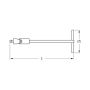 INSEXNYCKEL MATADOR T-HANDTAG 12,5X300MM