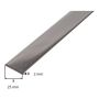 PLATTPROFIL GAH ALBERTS ROSTFRITT STÅL 25X2MM 1M
