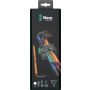 INSEXNYCKELSATS WERA MULTIFÄRGAD HEX PLUS 9 DELAR
