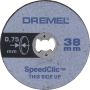 KAPSKIVOR DREMEL SPEEDCLIC 38MM 5-PACK