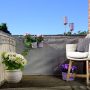 VINDSKYDD VIDEX TOP-DESIGN BEIGE/ANTRACIT 90X300CM