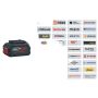 ARBETSBELYSNING BOSCH PROFFESSIONAL GLI 18V-10000 UTAN BATTERI 
