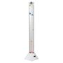 GOLVLAMPA GLOBO MENDOZA LED SILVER