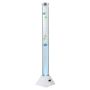 GOLVLAMPA GLOBO MENDOZA LED SILVER