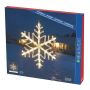 SNÖFLINGA KONSTSMIDE VARMVIT LED 40CM
