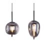 TAKLAMPA GLOBO BLACKY 4 SVART 
