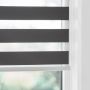 RULLGARDIN DEBEL TOUCH DUO 100X175CM ANTRACIT