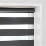 RULLGARDIN DEBEL TOUCH DUO 100X175CM ANTRACIT