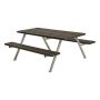TRÄDGÅRDSMÖBEL PLUS BORD/BÄNKSET ALPHA PLAST 177X161X73/45CM