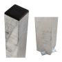 STÅLSTOLPE PLUS VARMGALVANISERAD 45X45X1860MM