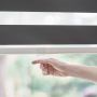 RULLGARDIN DEBEL TOUCH DUO 90X210CM ANTRACIT