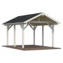 CARPORT PALMAKO ROBERT 11,7 M2 120X120MM OBEHANDLAD
