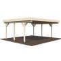CARPORT PALMAKO KARL OBEHANDLAD 30,7M²