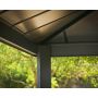 PAVILJONG CANOPIA DALLAS HARDTOP 4,2X6M GRÅ