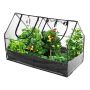 DRIVHUS HORTUS MED BOTTEN 130X65X85 CM
