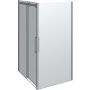 DUSCHHÖRNA SCANBAD MAXI 120X100CM KROM