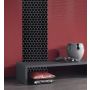 MOSAIK HEXAGON SVART BLANK 5,1X5,9CM PRIS PER ARK