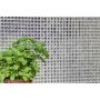 MOSAIK WELSCHEIT QIN SHI SQUARE WHITE/CLEAR GLASS PRIS PER ARK
