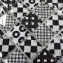 MOSAIK WELSCHEIT SQUARE CRYSTAL OPTIC SVART 32X32CM PRIS PER ARK