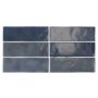 KAKEL TENFORS CREATIVA 6,5X20CM COLONIAL BLUE BLANK 0,5M²/KRT