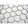 MOSAIK WELSCHEIT HEXAGAON SPECKLE CREAM WHITE 26X30CM PRIS PER ARK                              