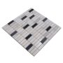 MOSAIK WELSCHEIT KOLONI BLACK/ WHITE 30,5X30,5CM PRIS PER ARK                          