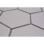MOSAIK WELSCHEIT HEXAGON WHITE MATT 25,6X29,5CM PRIS PER ARK