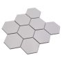 MOSAIK WELSCHEIT HEXAGON WHITE MATT 25,6X29,5CM PRIS PER ARK
