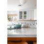 MOSAIK WELSCHEIT HEXAGON WHITE GLOSSY 25,6X29,5CM PRIS PER ARK