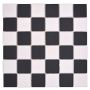 MOSAIK WELSCHEIT ANTISLIP BLACK/WHITE 29,8X29,8CM PRIS PER ARK