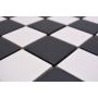 MOSAIK WELSCHEIT ANTISLIP BLACK/WHITE 29,8X29,8CM PRIS PER ARK