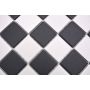 MOSAIK WELSCHEIT ANTISLIP BLACK/WHITE 29,8X29,8CM PRIS PER ARK