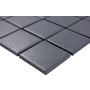 MOSAIK SVART MATT HALKFRITT 4.8X4.8CM PRIS PER ARK