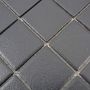 MOSAIK SVART MATT HALKFRITT 4.8X4.8CM PRIS PER ARK