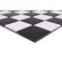 MOSAIK WELSCHEIT ANTISLIP BLACK/ WHITE 29,8X29,8CM PRIS PER ARK